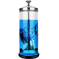 Jolof Store Glass Disinfectant Sterilizer Jar for Barber & Nail Tools - 50oz
