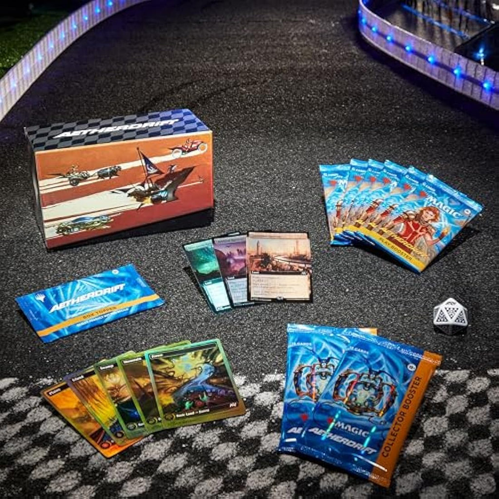 Magic: The Gathering Aetherdrift Finish Line Bundle - 8 Boosters