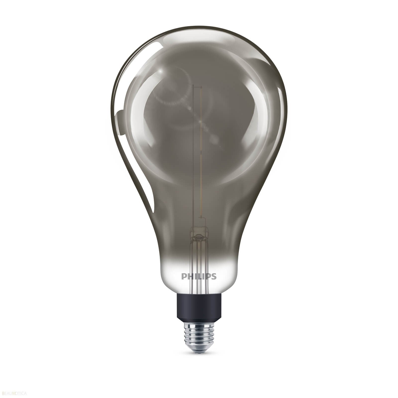 Philips LED Giant Smoky A160 Bulb | E27 Dimmable 6.5W Cool White