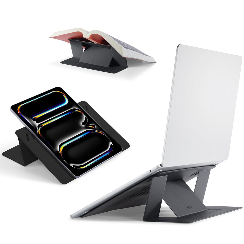 MOFT Laptop Stand for Desk, Non-Adhesive Laptop Stand with 2 Adjustable Viewing Angles - image 1