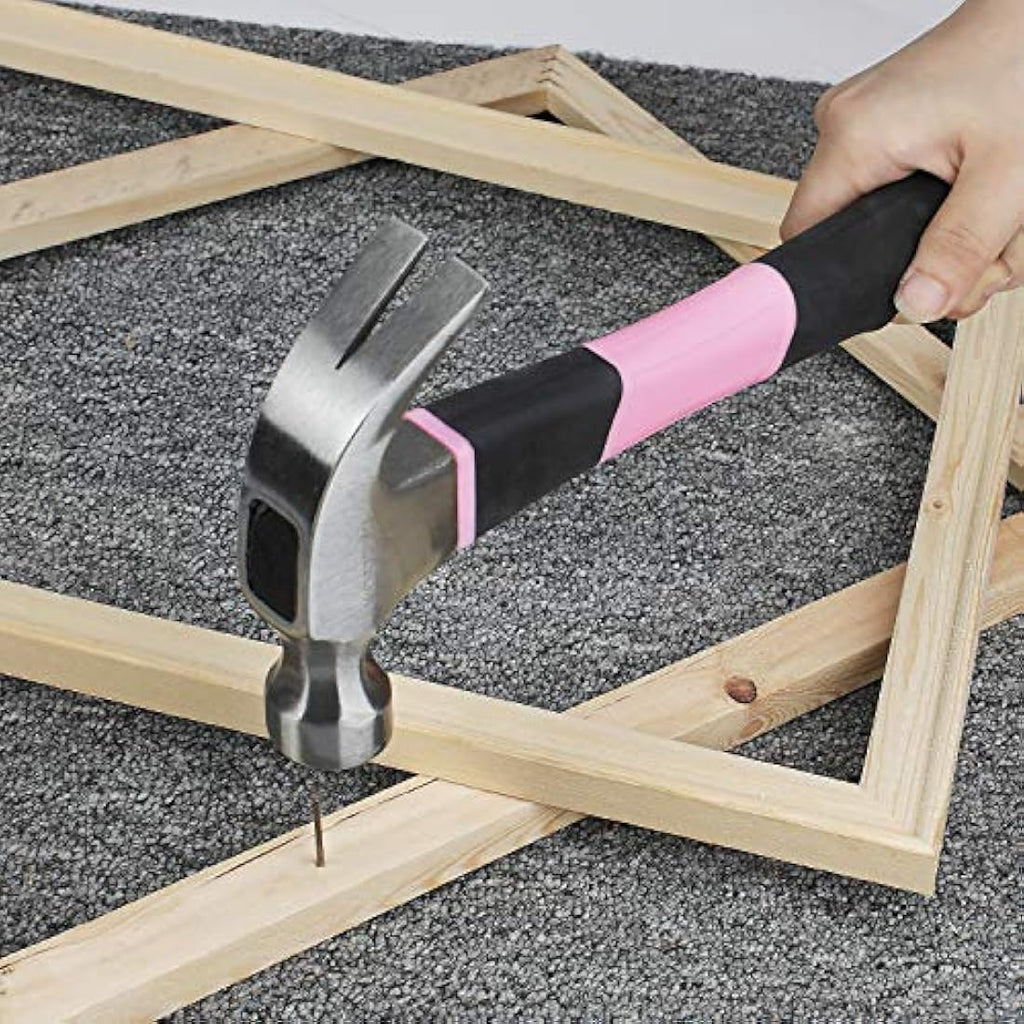 Workpro Pink Tool Kit – 103-Piece Hand Tool Set with Storage Bag