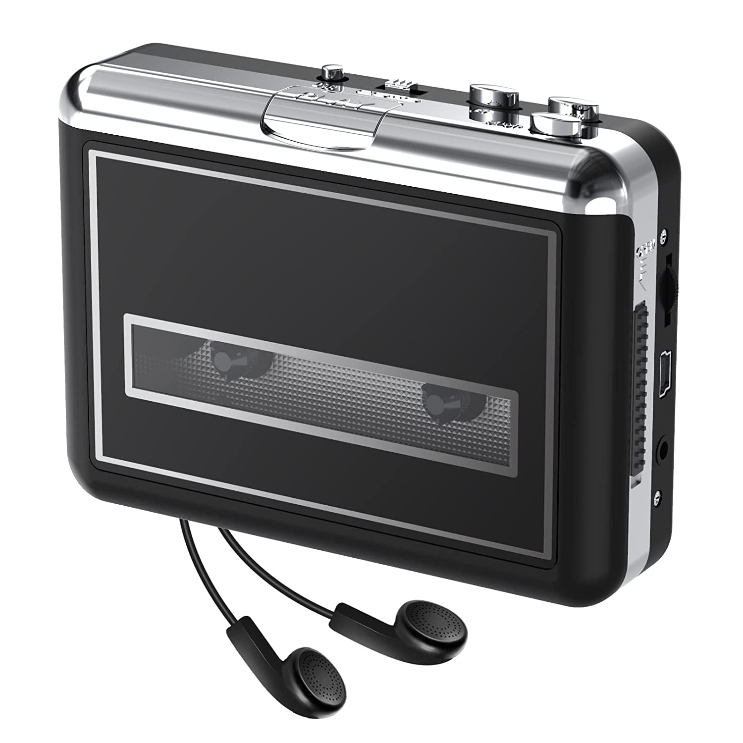 Jolof Store Portable Cassette Player | Tape to MP3 Digital USB Converter