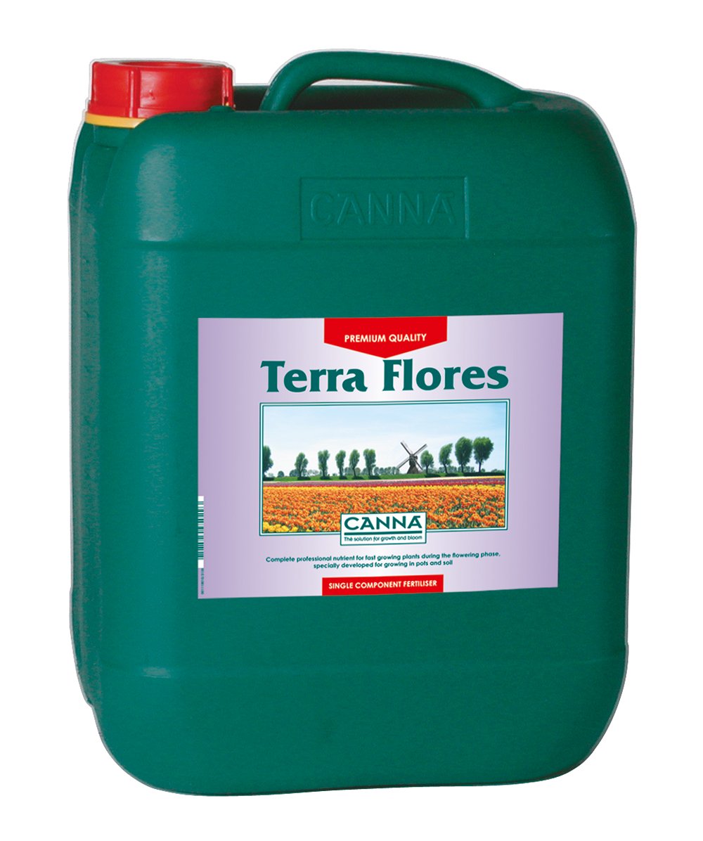 CANNA Terra Flores Flowering Nutrient for Soil Cultivation - 10L