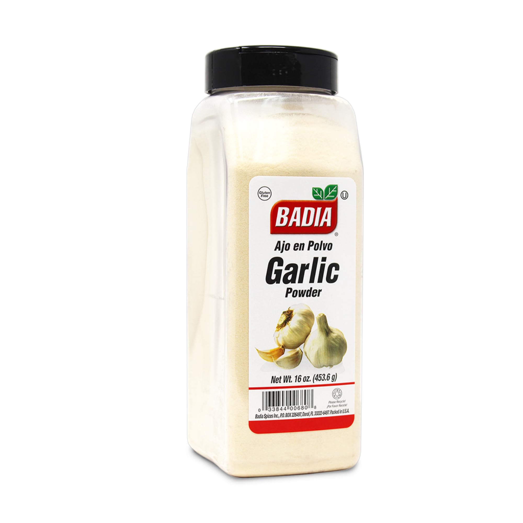 Badia Garlic Powder – 16 Ounce Bulk Gourmet Culinary Seasoning