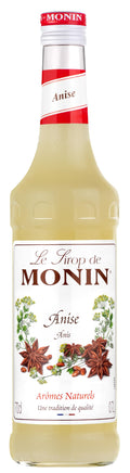 MONIN Anise Syrup 700ml – Natural Aniseed Flavour for Cocktails & Baking
