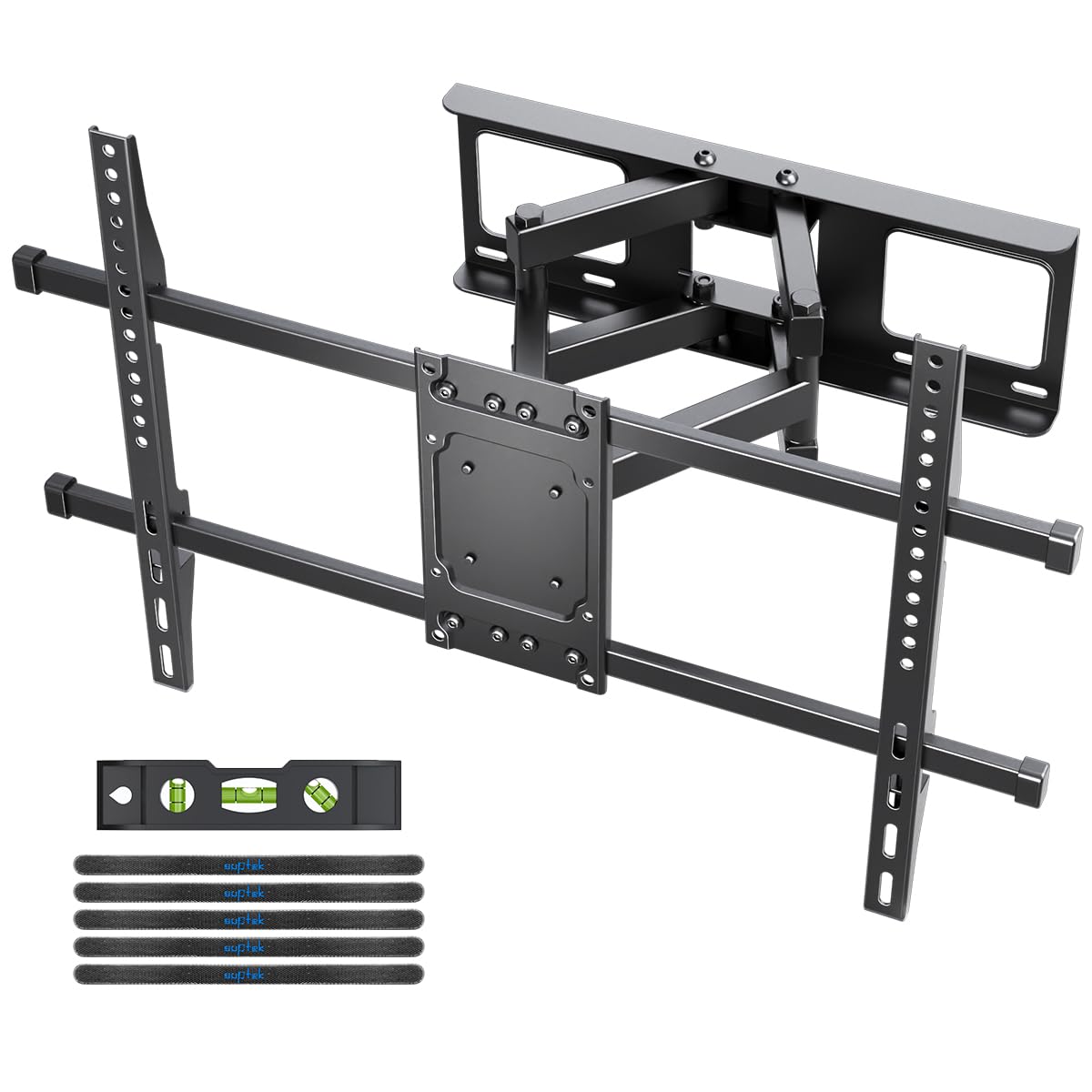 Suptek Full Motion TV Wall Mount – Swivel & Tilt Bracket for 32-84 Inch TVs