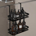 ZYNERY 2-Tier Over Door Shower Caddy – Stainless Steel Hanging Shelf