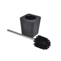Douceur d'Intérieur Soft Touch Toilet Brush Holder – Black Plastic