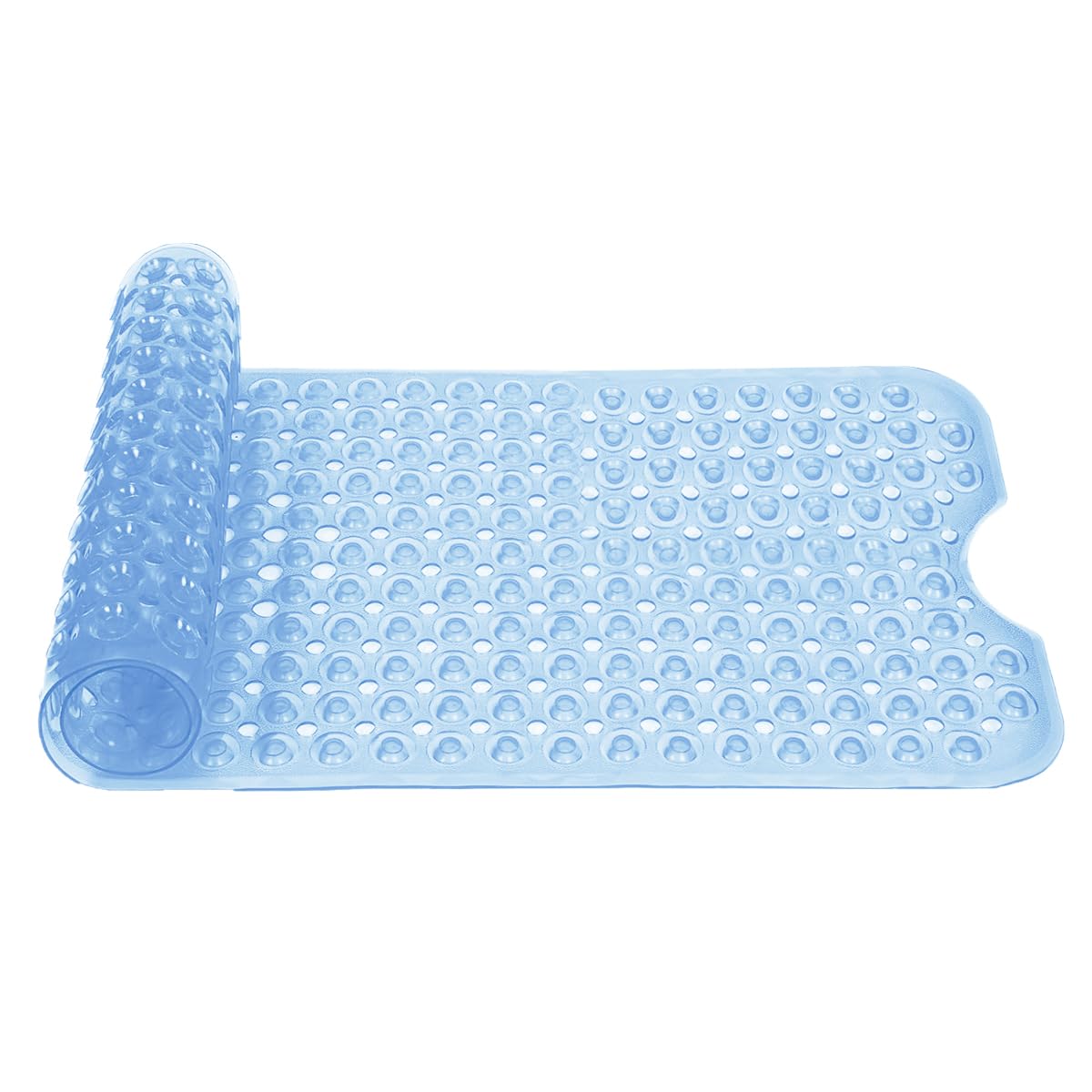 Non-Slip Bath Mat – Anti-Mould PVC Shower Mat, Blue