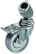 Manfrotto 75mm Wheel with Brakes and Adapter for Legs Pack of 3