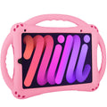 TopEsct iPad Mini 7/6 Kids Case | Shockproof Silicone Handle Stand - Pink