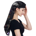 Alnorm Satin Braid Bonnet | Extra Large Hair Wrap Scarf for Curly Hair