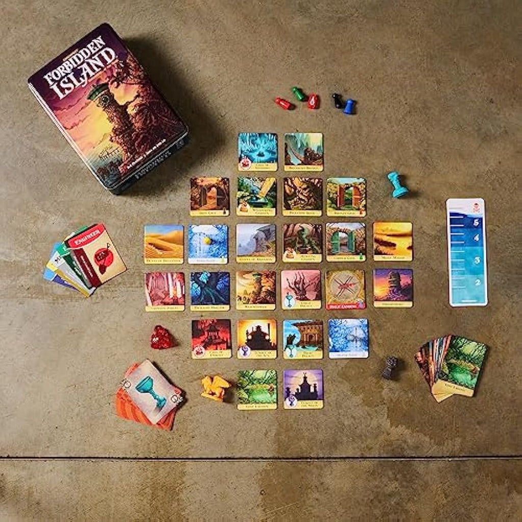 Gamewright Forbidden Island Strategy Board Game - Cooperative Play
