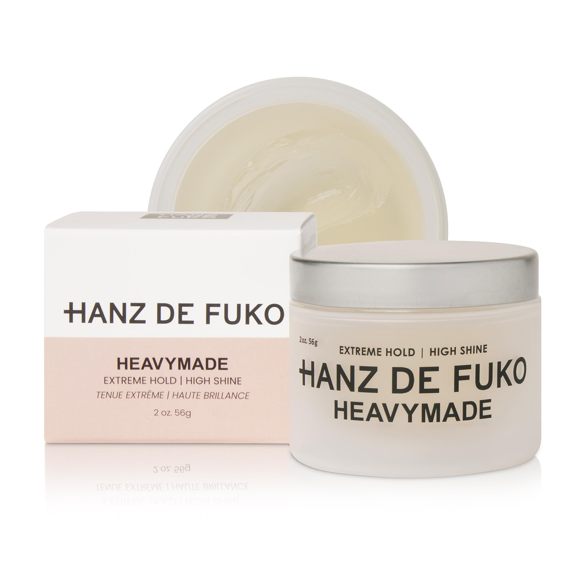 Hanz de Fuko Heavymade Pomade – Extreme Hold & High Shine - 56g