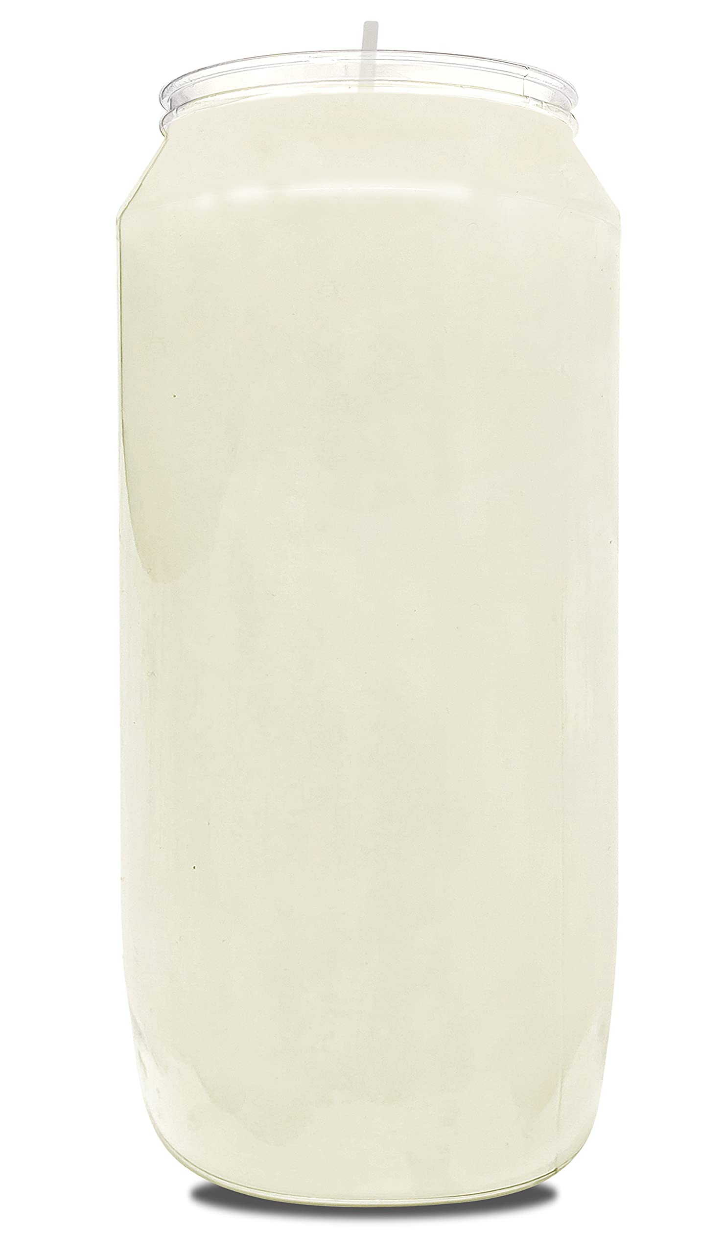 Hyoola 7-Day Memorial Candles | 20-Pack White Vegetable Oil Grave Candles