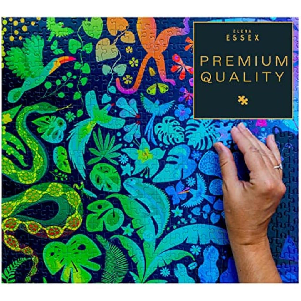 Elena Essex 1000 Piece Jigsaw Puzzle for Adults | Radiant Jungle Art