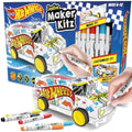 Hot Wheels Maker Kitz DIY Super Van – Build & Paint Pull Back Toy Car