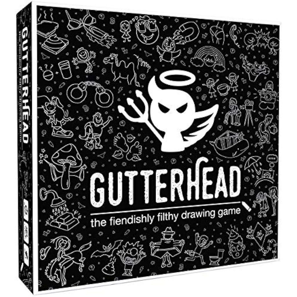 Gutterhead – Adult Drawing Board Game for Parties and Game Nights