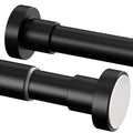 Jolof Store Stainless Steel Tension Curtain Rod | 185-250cm Black