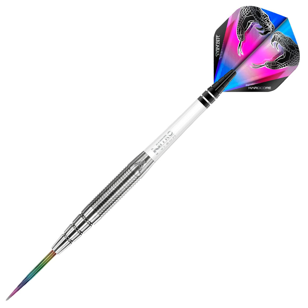 Red Dragon Peter Wright Snakebite 1 Steel Tip Darts - 85% Tungsten 23g