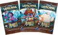 Disney Lorcana TCG: Azurite Sea Booster Pack - 12 Trading Cards