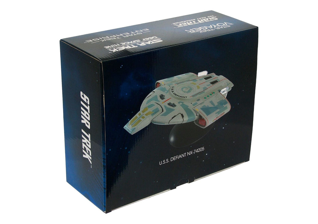 #07 U.S.S. Defiant NX-74205 XL EDITION Model Die Cast Ship (Eaglemoss / Star Trek)
