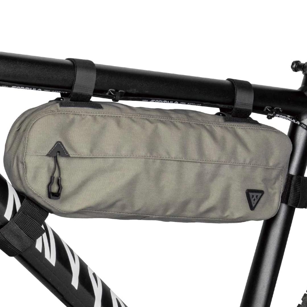 Topeak MidLoader Frame Bag - 3L Water Resistant Bike Bag, Green