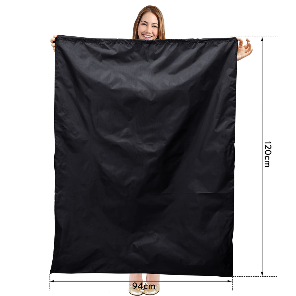 2Pcs Storage Bag, 94 x 120 cm Extra Large Drawstring Clothes Storage Bag, Foldable Oxford Fabric Waterproof Large Capacity Underbed Organizers for - image 3