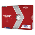 Callaway Chrome Soft Triple Track Golf Balls – 12 Pack Precision Tech