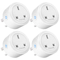 Smart Plug 4 Pack | WiFi Socket with Energy Monitoring