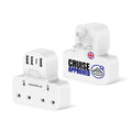 Cruise Approved Extension Lead – 7-in-1 Non-Surge Multi-Plug