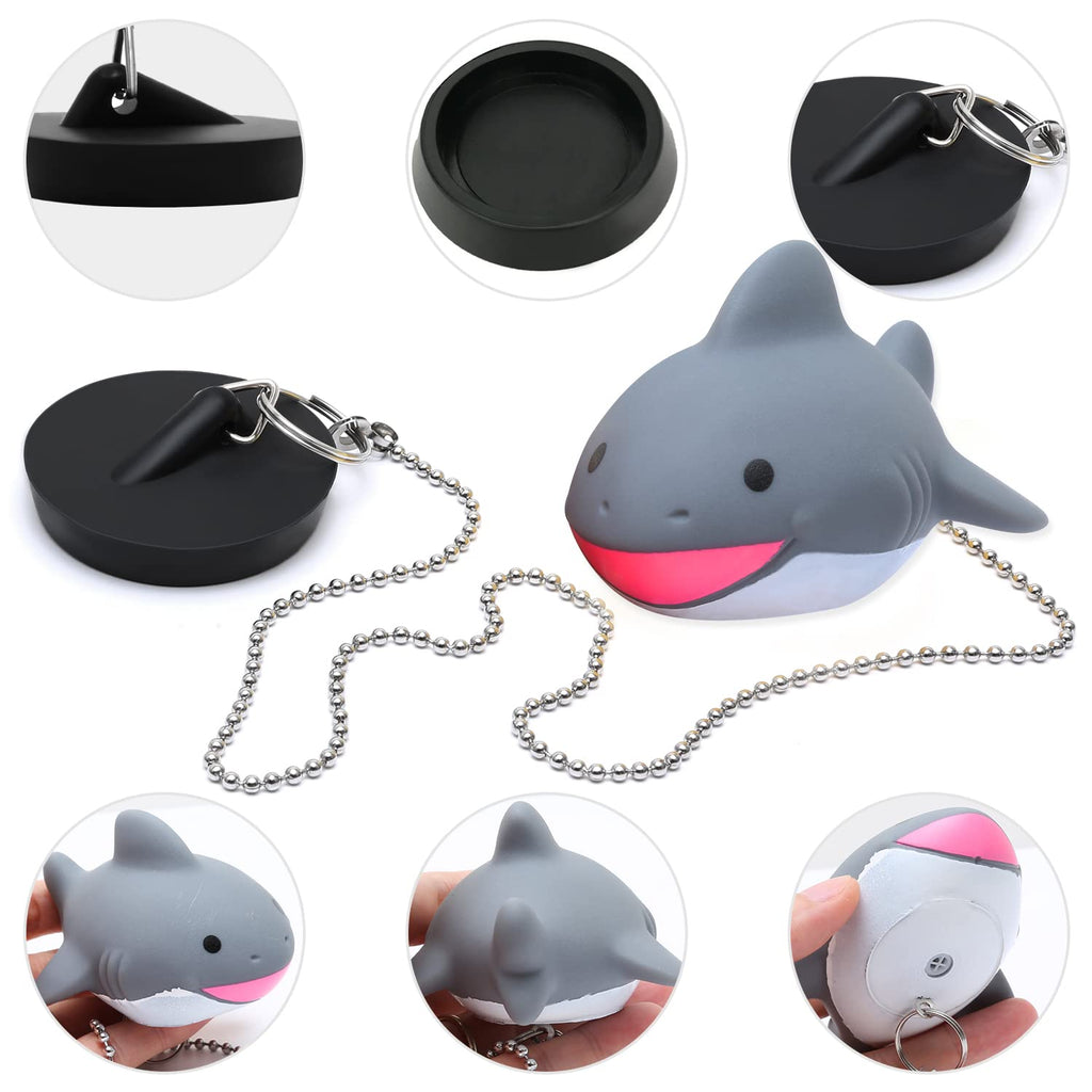 MAIXINNEW Bath Plug with Chain 45mm Cute Floating - image 3