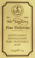 Taylor of Old Bond Street Sandalwood Bath Soap - Triple-Milled 200g