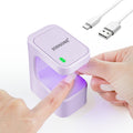 JODSONE Mini UV LED Nail Lamp – Cordless 1500mAh Portable Gel Dryer