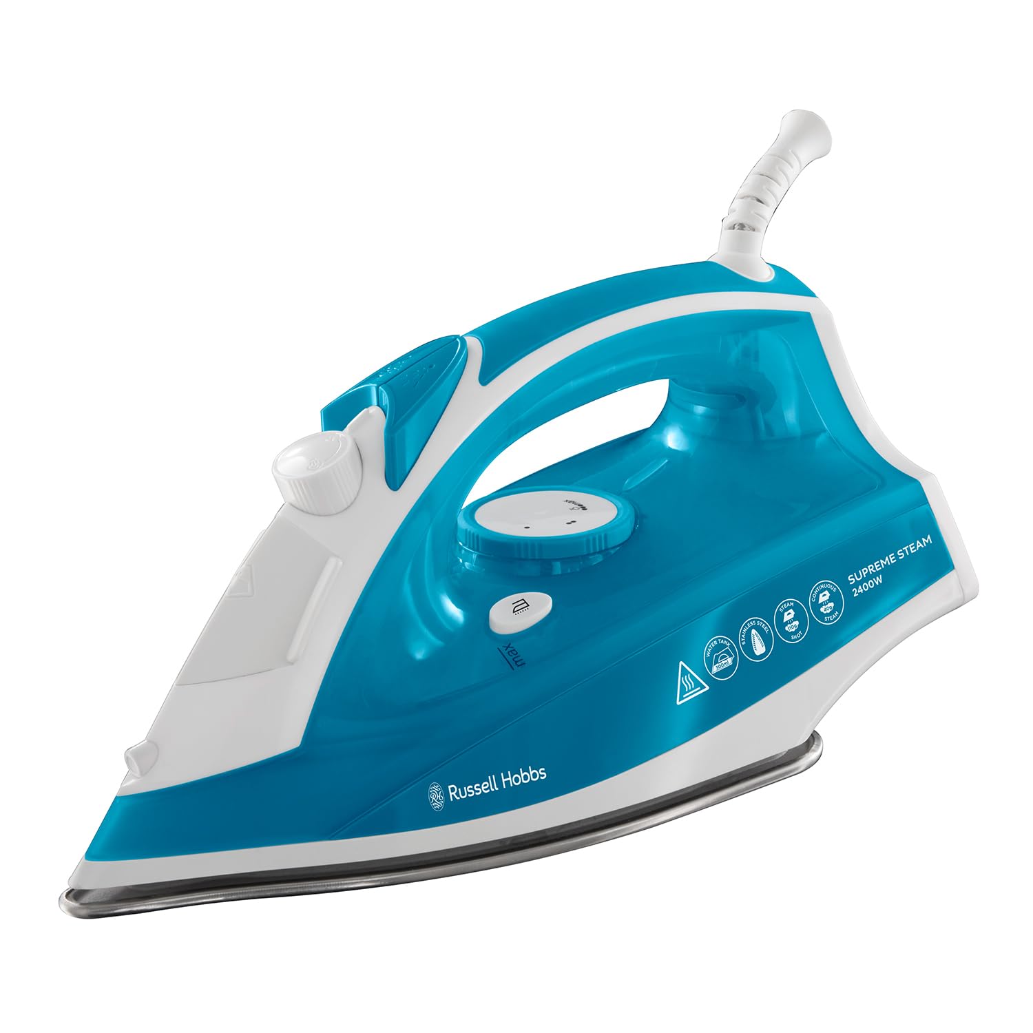 Russell Hobbs Supreme Steam Iron – 2400W Stainless Steel Soleplate