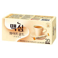 Maxim Mocha Gold White Coffee Mix – Korean Instant Coffee Sticks, 20ct