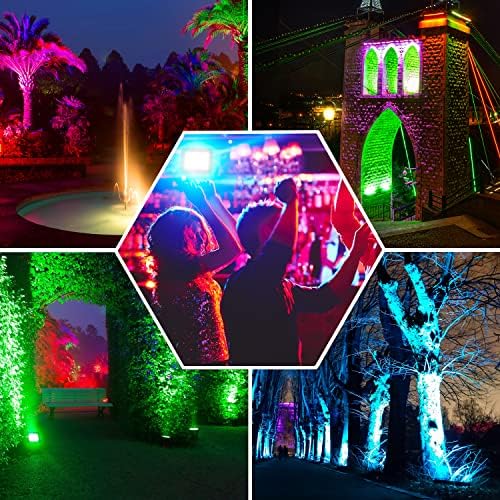 AUSYDE 35W Smart RGB LED Floodlight | IP66 Waterproof Bluetooth App Control