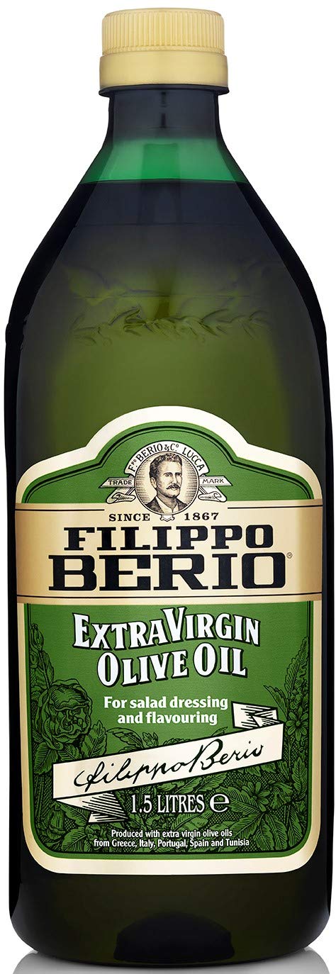 Filippo Berio Extra Virgin Olive Oil | Italian Cooking Oil, 1.5L