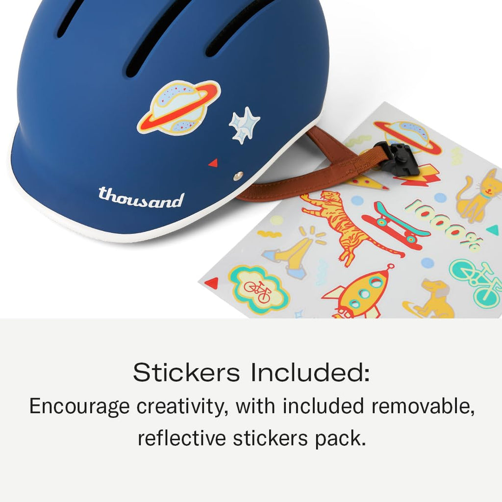 Thousand Jr. Kids Bike & Skate Helmet - Blazing Blue - Adjustable
