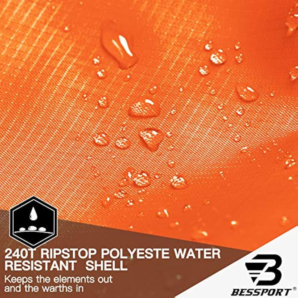 Bessport Mummy Sleeping Bag | 4 Seasons 0°C Ultralight Thermal Gear