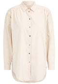Tamaris Baystep Women's Casual Shirt – Tapioca Beige Top – Size 16