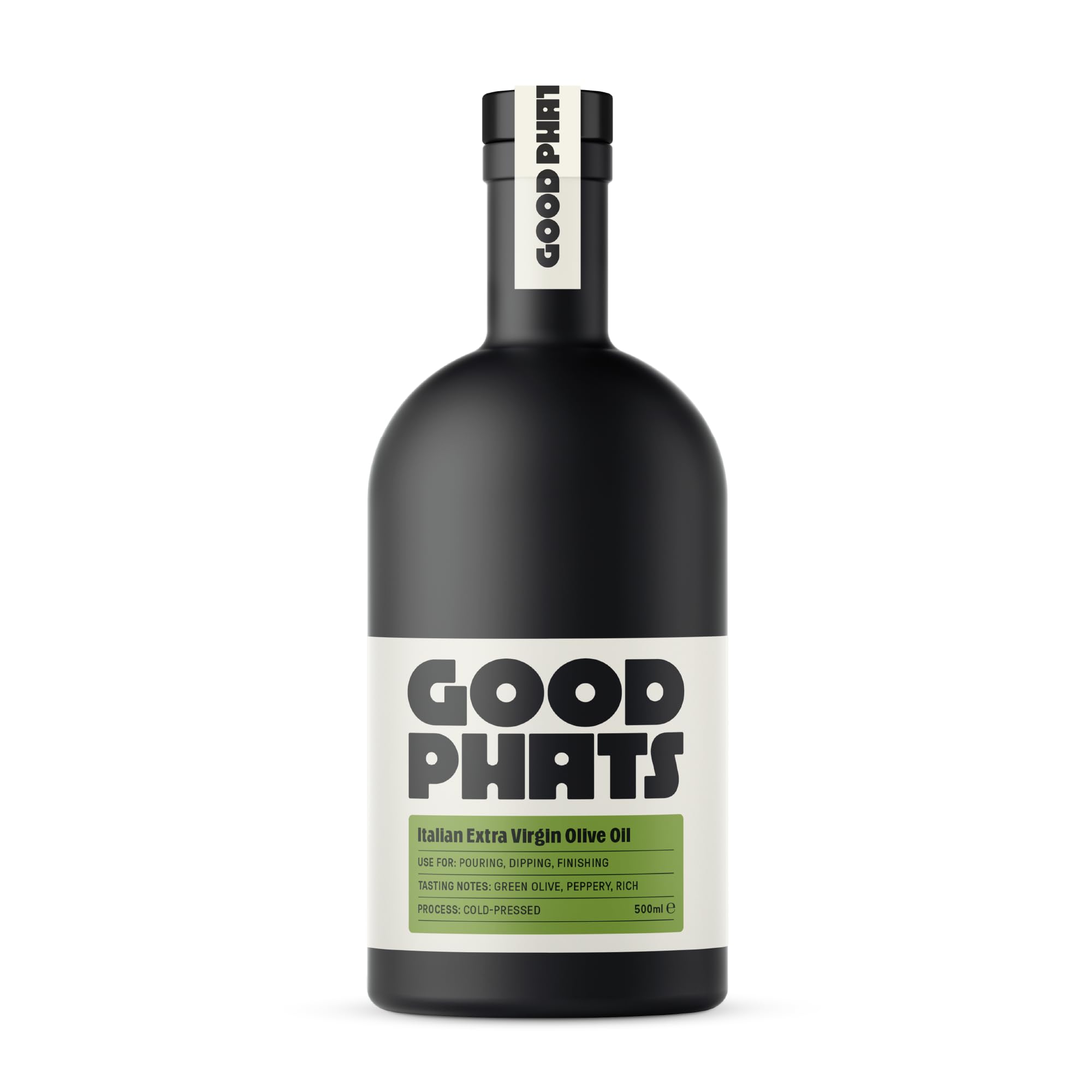 Good Phats Italian Extra Virgin Olive Oil – Cold-Pressed Finishing Oil