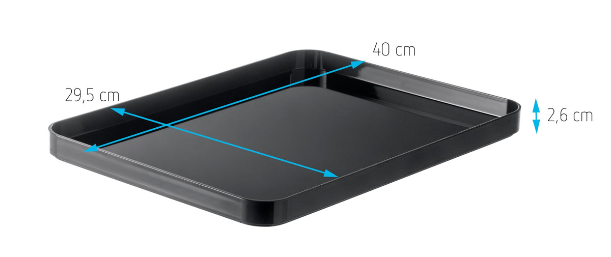 SmartStore Compact Storage Box L Lid Grey Durable Versatile | Perfect for Home Office Kitchen Organisation - image 2