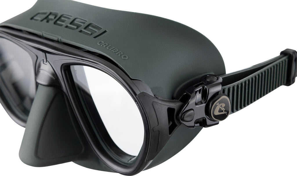 Cressi Calibro Low Volume Diving Mask – Anti-Fog Freediving Gear
