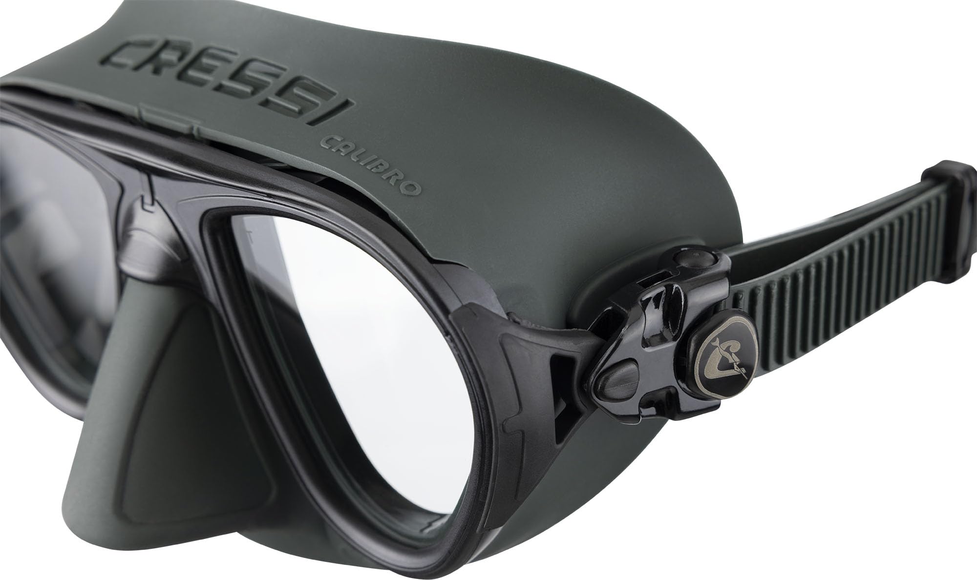 Cressi Calibro Low Volume Diving Mask – Anti-Fog Freediving Gear