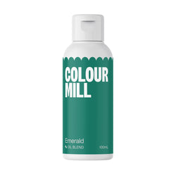 Colour Mill Emerald Oil Based Food Colouring - 100ml Edible Dye