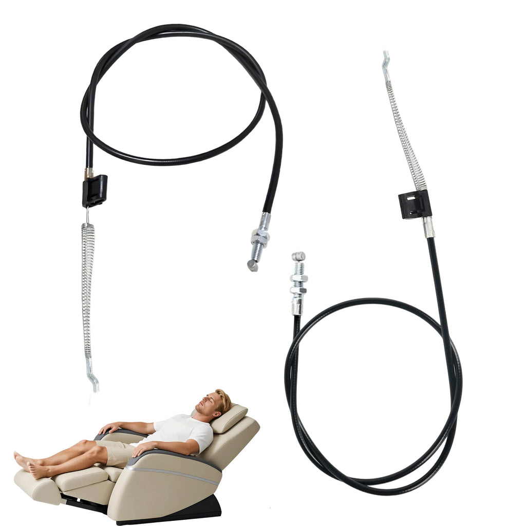 Manyugo 2PCS Recliner Chair Cable Replacement, Black - image 1