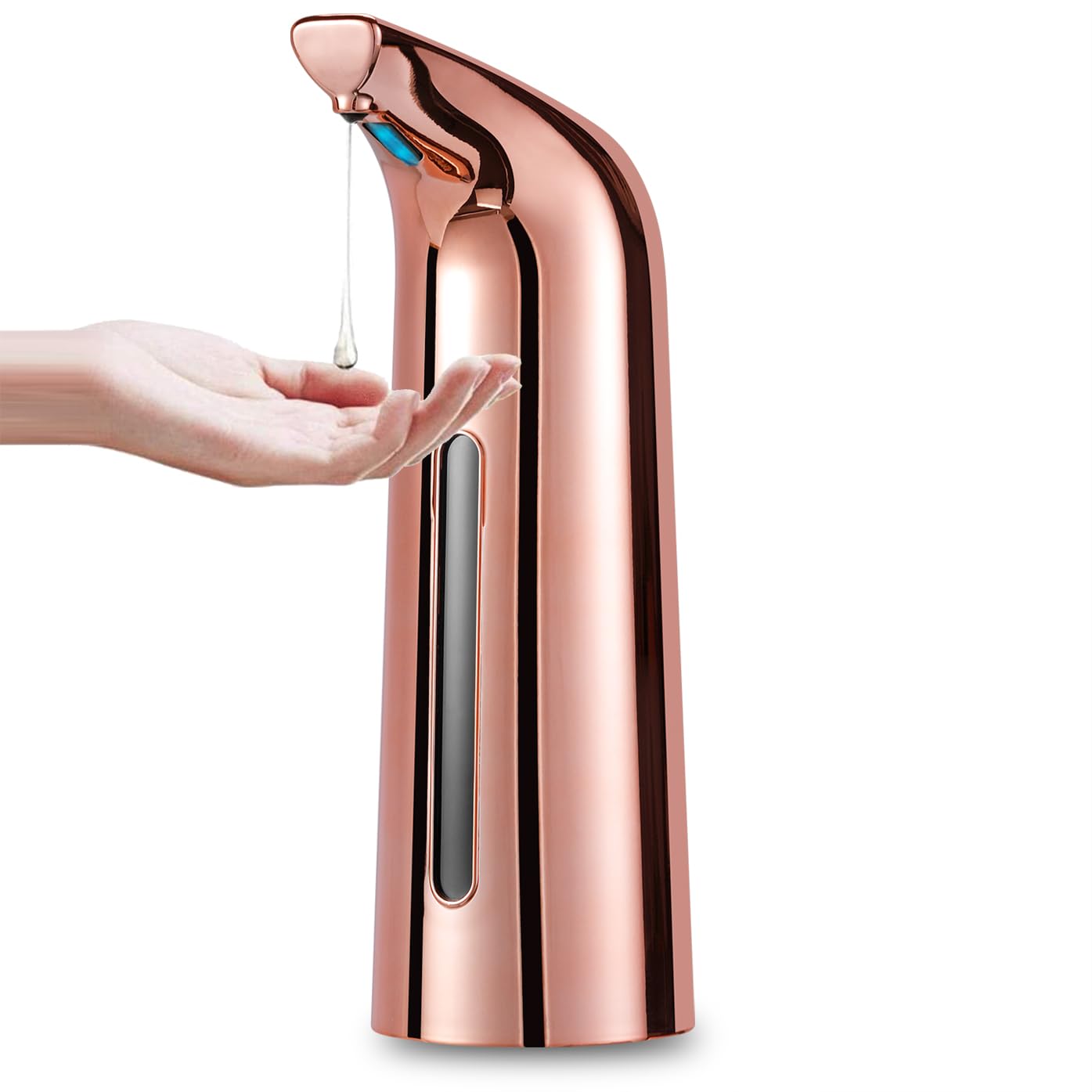 MIFULY Automatic Soap Dispenser – Touchless Infrared Sensor, 400ml Red