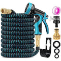 Jolof Store 100FT Expandable Garden Hose – Kink-Free with 10-Way Spray Nozzle