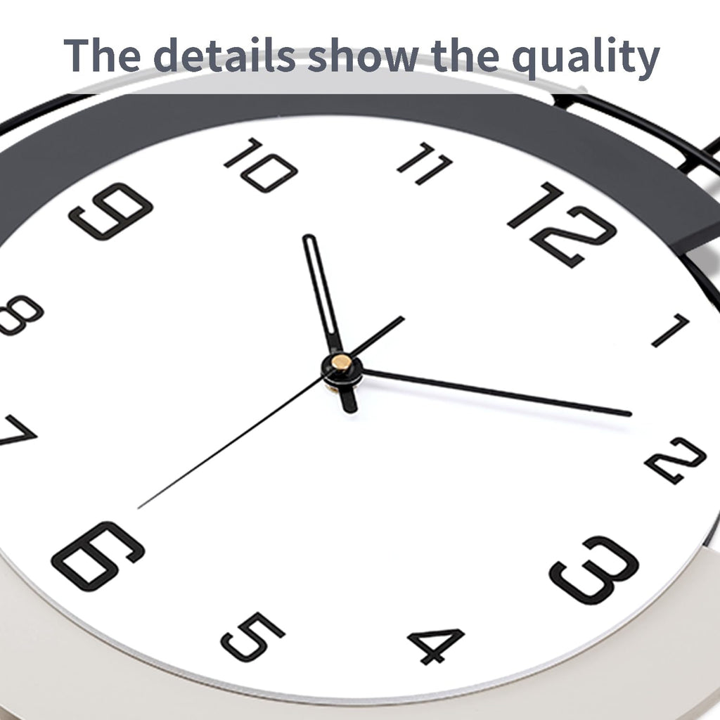 Jolof Store Large Modern Wall Clock – Silent Quartz Pendulum Clock